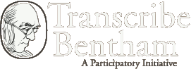 Transcribe Bentham: A Collaborative Initiative