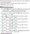 Step 3: From the list of revisions, select the latest instance of when you edited the transcript (usually the second or third entry)